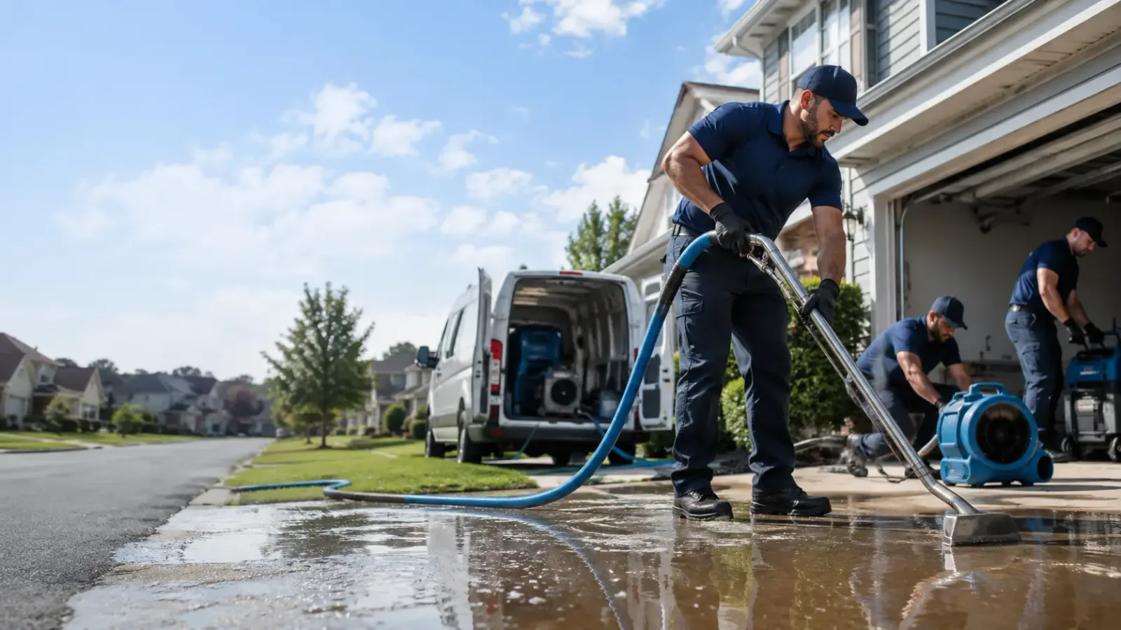 Flood Damage Restoration in Van Buren, IN